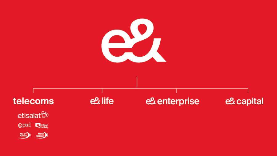 مجموعة "اتصالات" الإماراتية تغير اسم ماركتها التجارية لـ e &